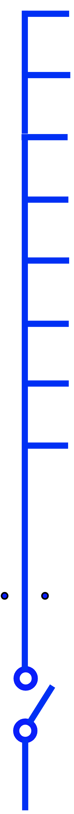 AA-S-U Disjoncteur de base avec bornes 2P8 Sorties