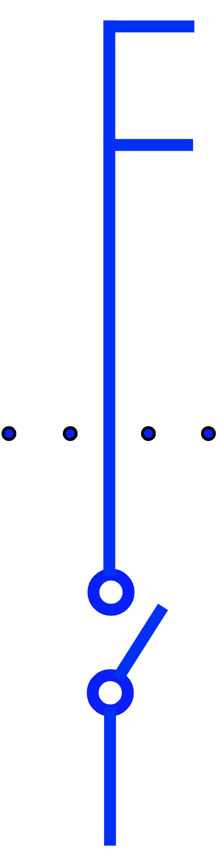 AA-S-U Disjoncteur de base avec bornes 4P 2 Sorties