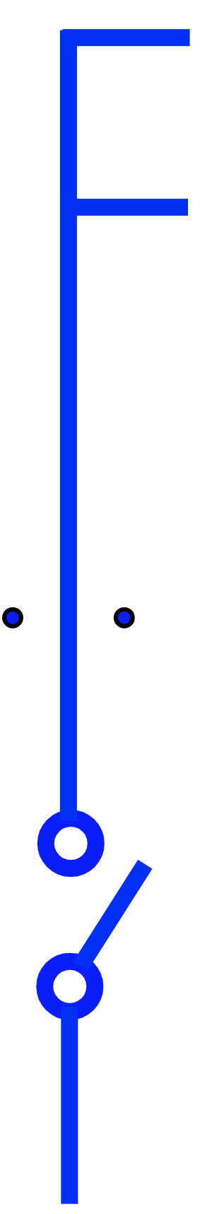 AA-S-U Disjoncteur de base avec bornes 2P 2 Sorties