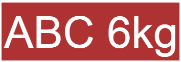 ABC 6kg