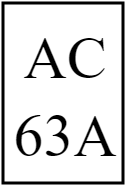 AC 63 A