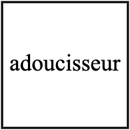 adoucisseur