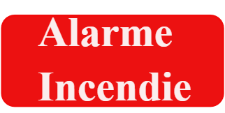 alarme incendie