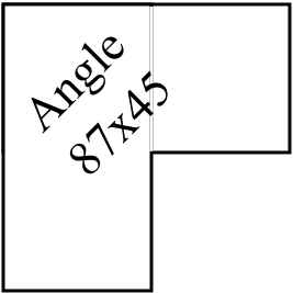 Angle SPACEO 87x45