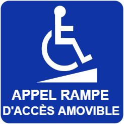 Appel rampe d'accès amovible