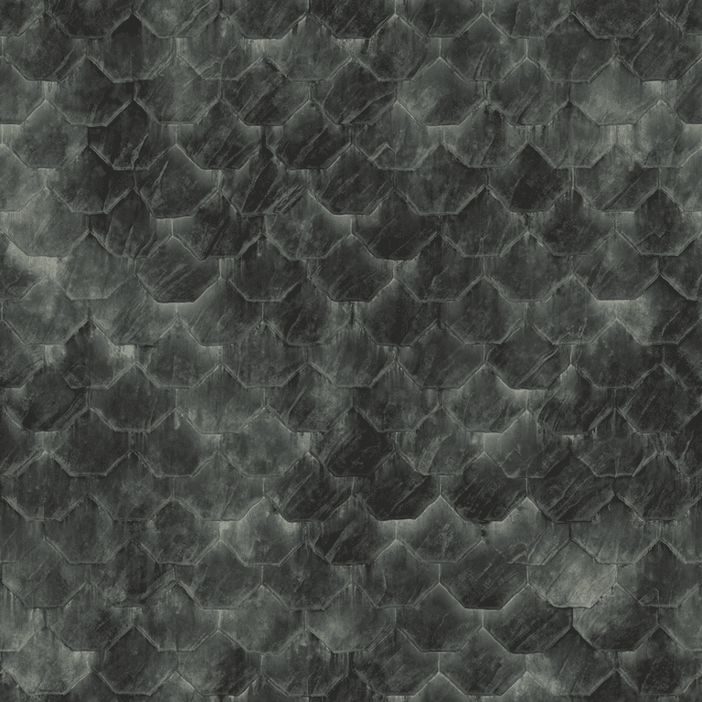 Scalloped slate