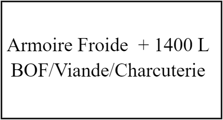 Armoire froide 1400