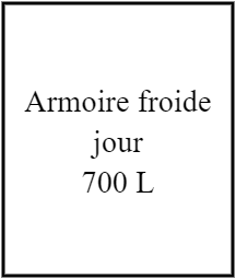 Armoire froide 700 L