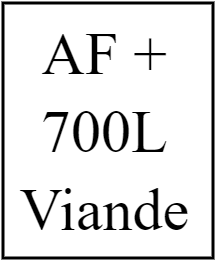 Armoire froide 700 L
