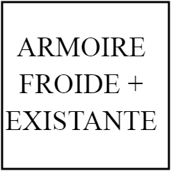 armoire froide + existante