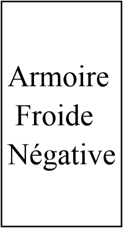 Armoire Froide Négative St Sigolène