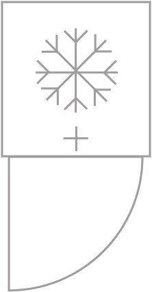 Armoire froide 1 porte