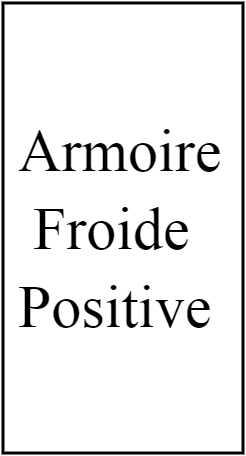 Armoire Froide Positive St Sigolène