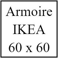 Armoire IKEA 60x60