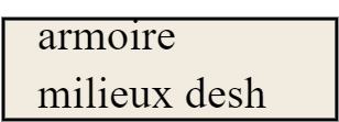 armoire milieux desh