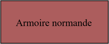 Armoire normande 149x55