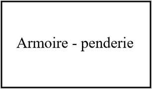 Armoire - penderie 100