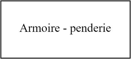 Armoire - penderie 150 cm