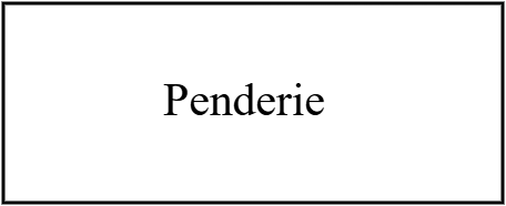 Guarda-roupa - varão de pendurar 150 cm