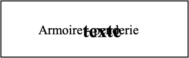 Armoire - penderie 200 cm