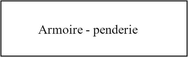 Armoire - penderie 200 cm