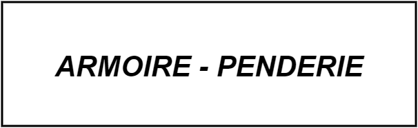 Armoire - Penderie 200cm x 50cm