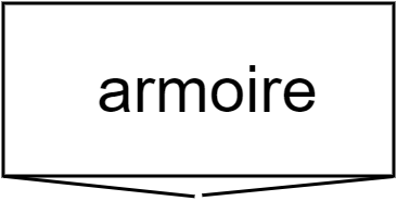 Armoire portes battantes 120x53