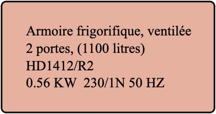 Armoire Réfrigéré