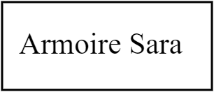 Armoire Sara