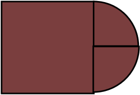 Arrondi plan travail