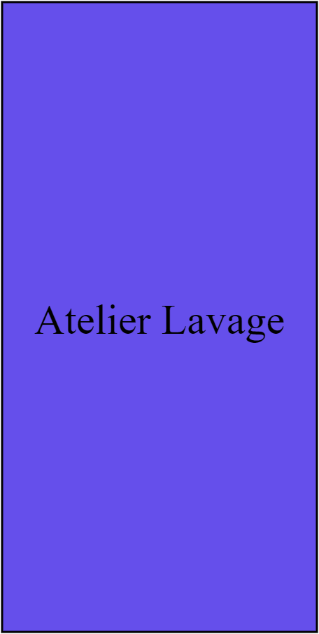 Atelier Lavage