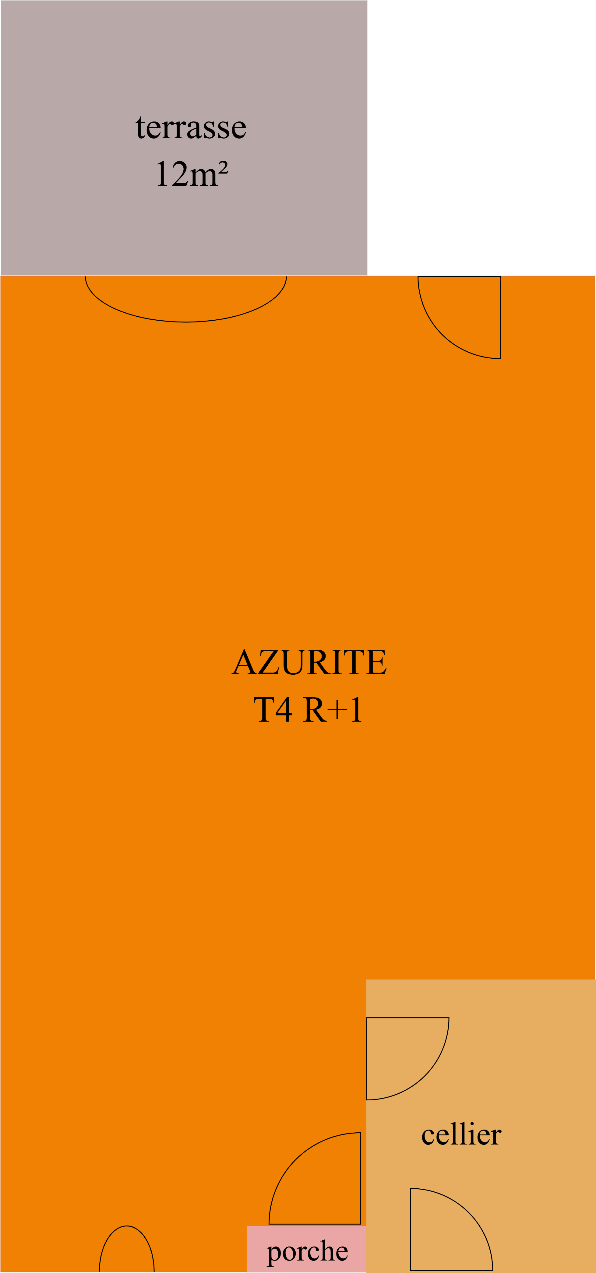 AZURITE -  T4 R+1 - miroir