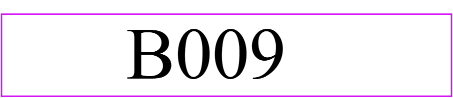 B009 3m