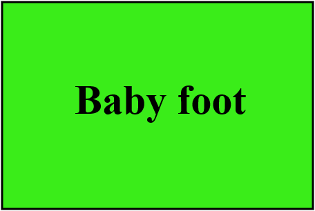 Baby foot