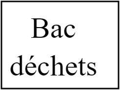 Bac déchet