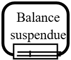 BALANCE SUSPENDUE