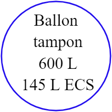 Ballon tampon 600 L