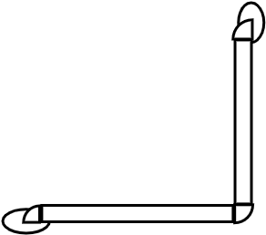 BARRE D'APPUI D'ANGLE