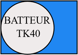 BATTEUR  TK40
