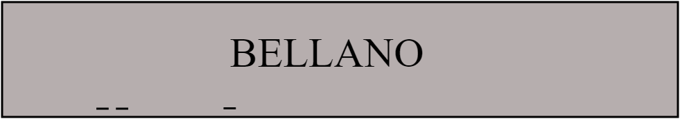BELLANO