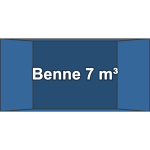 Absetzmulde 7 m³