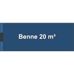 Abrollcontainer 20 m³