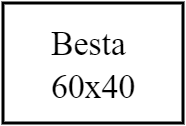 besta 60x40