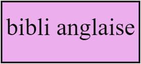 bibli anglaise