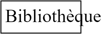 Bibliothèque