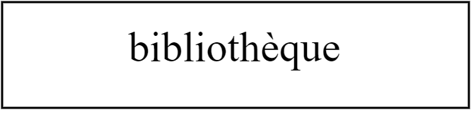 bibliothèque
