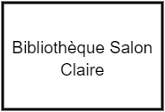 Bibliothèque Salon Claire