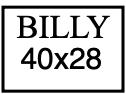 BILLY 40x28