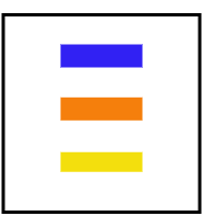 bleu-orange-vert/jaune