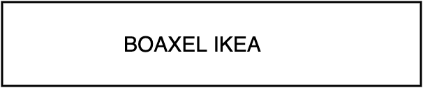 BOAXEL DRESSING IKEA